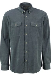 camel active Langarmhemd Longsleeve Shirt Hellblau/Blau/Grau/Dunkelblau