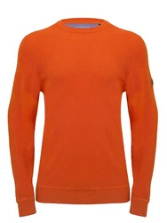 Schietwetter Strickpullover Herren Samm Orange
