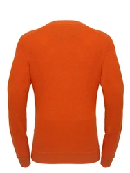 Schietwetter Strickpullover Herren Samm Orange