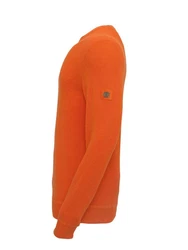 Schietwetter Strickpullover Herren Samm Orange