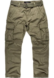 Cargohose JAY Herren Loosefit Jogger Cargo Chino Hose inkl. Grtel