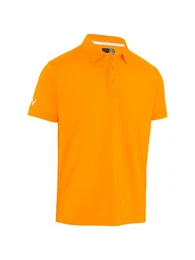 Poloshirt Golf Polo Slim Fit Orange Herren M
