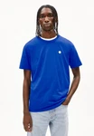 Armedangels Print-Shirt JAAMES SMILE Herren T-Shirt Blau/Dunkelblau/Hellblau