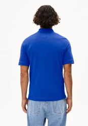 ARMEDANGELS Poloshirt 'Maario' (GOTS) Blau/Dunkelblau/Hellblau