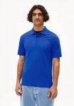 ARMEDANGELS Poloshirt 'Maario' (GOTS) Blau/Dunkelblau/Hellblau