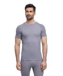 T-Shirt Wool-Tech Light (1-tlg) mit feinster Merinowolle