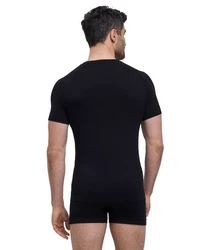FALKE T-Shirt Wool-Tech Light Schwarz/Dunkelblau/Khaki/Braun