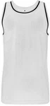 Build Your Brand Tanktop Mesh Tanktop Herren T-Shirt Grau/Weiß/Hellgrau