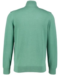 GANT Strickjacke CASUAL COTTON ZIP CARDIGAN Grün/Türkis/Dunkelgrün