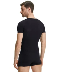 FALKE T-Shirt für warme Temperaturen Schwarz/Dunkelblau/Hellblau/Grau