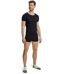 FALKE T-Shirt für warme Temperaturen Schwarz/Dunkelblau/Hellblau/Grau