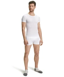 FALKE T-Shirt für warme Temperaturen Creme/Weiß