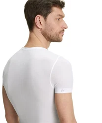 FALKE T-Shirt für warme Temperaturen Creme/Weiß