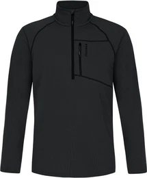 Rollkragenpullover PRTKODY 1/4 zip active top Deep Grey