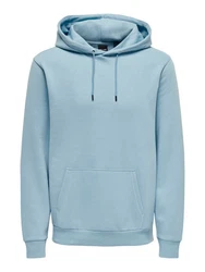 ONLY & SONS Sweatshirt Hoodie ONSCERES (5425) hellblau