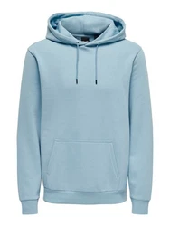 ONLY & SONS Sweatshirt Hoodie ONSCERES (5425) hellblau