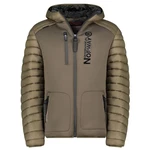 Geographical Norway Herren Winterjacke Beachwood Dunkelgrün/Braun/Khaki