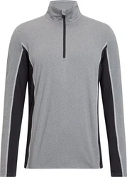 McKINLEY He.-Funktions-Shirt Hero II MELANGE/SCHWARZ NACHT