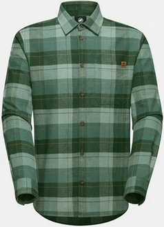 Mammut Trovat Longsleeve Shirt Hemd dunkel jade/wald