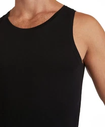 FALKE Tanktop Natürlicher Komfort Schwarz/Rot