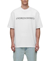 Pegador T-Shirt PGDR Alden Oversized Lila/Weiß/Grau/Beige