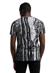 CARLO COLUCCI T-Shirt De Bellis Schwarz/Grau