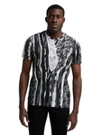 CARLO COLUCCI T-Shirt De Bellis Schwarz/Grau