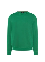 MAERZ Muenchen Pullover Rundhals 1/1 Arm Dunkelgrün/Grün/Neonfarben