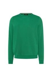 MAERZ Muenchen Pullover Rundhals 1/1 Arm Dunkelgrün/Grün/Neonfarben