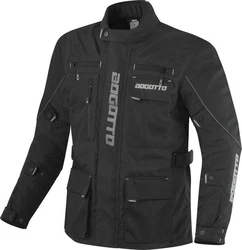 Bogotto Motorradjacke Covelo Weiß/Schwarz/Grau
