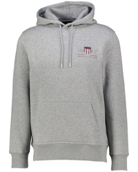 Gant Regular Medium Archive Shield Hoodie Grau