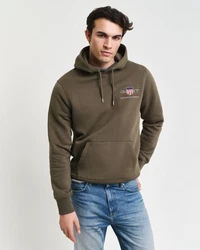 Gant Regular Medium Archive Shield Hoodie Grn/grn