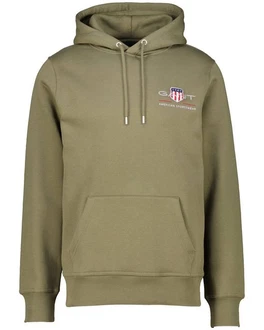 Gant Regular Medium Archive Shield Hoodie Grn/grn Gant Regular Medium Archive Shield Hoodie Grn/grn