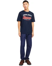 Jack & Jones T-Shirt Stilvolles Shirt mit Printdruck (3er-Pack) 
