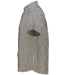Les Deux Langarmhemd Herren Leinenhemd KRIS Beige/Hellblau/Dunkelblau
