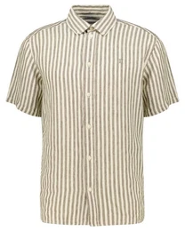 Langarmhemd Herren Leinenhemd KRIS Regular Fit (1-tlg)