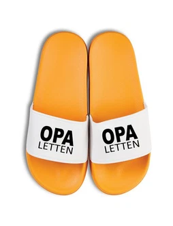 Youth Designz Herren Badelatschen Opa Letten Orange/Lila/Gelb Youth Designz Herren Badelatschen Opa Letten Orange/Lila/Gelb