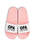 Youth Designz Herren Badelatschen Opa Letten Lila/Rosa