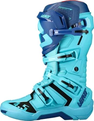 Leatt Motocross Stiefel 4.5 Hellblau/Blau/Türkis
