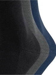 FALKE Socken 'Family' Dunkelblau/Schwarz/Grau