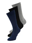 FALKE Socken 'Family' Dunkelblau/Schwarz/Grau
