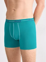 SLOGGI Boxershorts 'men Start' Türkis/Blau/Hellblau/Grau/Dunkelblau