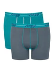 SLOGGI Boxershorts 'men Start' Türkis/Blau/Hellblau/Grau/Dunkelblau
