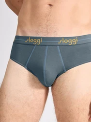 sloggi Slip Start Midi Blau/Dunkelblau