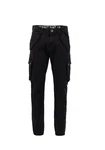 Alpha Industries Cargohose Combat Pant Light Weight Dunkelblau/Schwarz/Grau