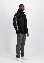 Alpha Industries Winterjacke MA-1 D-Tec SE Dunkelblau/Schwarz/Rot