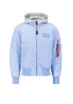 Alpha Industries Herren Fliegerjacke MA-1 D-Tec Hellblau/Blau