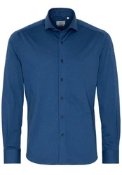 Eterna Langarmhemd MODERN FIT Blau/Dunkelblau/Hellblau
