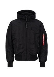 Alpha Industries Bomberjacke MA-1 Zip Hood Back Print 