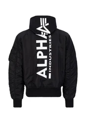Alpha Industries Bomberjacke MA-1 Zip Hood Back Print 